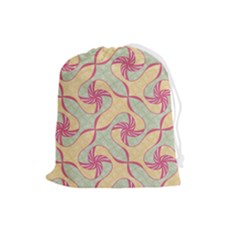 Abstract Pattern Design Scrapbooking Drawstring Pouch (large) by Paksenen