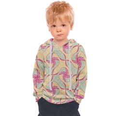 Abstract Pattern Design Scrapbooking Kids  Overhead Hoodie by Paksenen