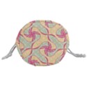 Abstract Pattern Design Scrapbooking Drawstring Bucket Bag View3