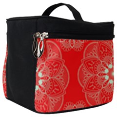 Crimson Current Make Up Travel Bag (big) by ArtfulThreads