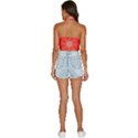 Crimson Current Backless Halter Cami Shirt View4
