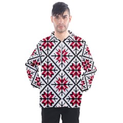 Ukrainian Folk Seamless Pattern Ornament Ethnic Ornament Border Element Traditional Art Men s Half Zip Pullover by Grandong