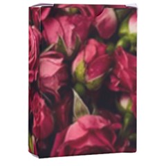 Floral Buds Of Roses Beautiful Flowers Playing Cards Single Design (rectangle) With Custom Box by Grandong
