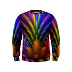 Abstract Colors - , Abstract Colors Kids  Sweatshirt by kyorashop23