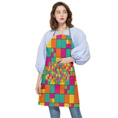 Abstract-background Pocket Apron by kyorashop23