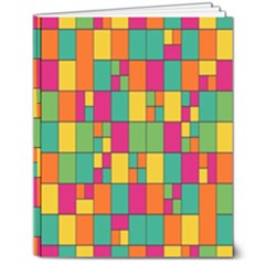 Abstract-background 8  X 10  Hardcover Notebook by kyorashop23