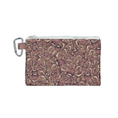 Human Spider Mutant Creatures Motif Random Pattern Canvas Cosmetic Bag (small) by dflcprintsclothing