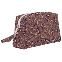 Human Spider Mutant Creatures Motif Random Pattern Wristlet Pouch Bag (large) by dflcprintsclothing
