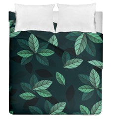 Foliage Duvet Cover Double Side (queen Size) by HermanTelo