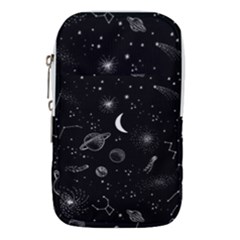 Cosmic Black Space Star Waist Pouch (large) by Ndabl3x