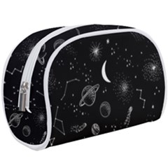 Cosmic Black Space Star Make Up Case (large) by Ndabl3x