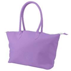 Luscious Lavender Hex #cca3e7 Canvas Shoulder Bag by dressshop