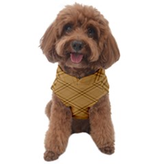 Autumn Fall Plaid Tartan 1 Diagonal Dog Sweater by dressshop