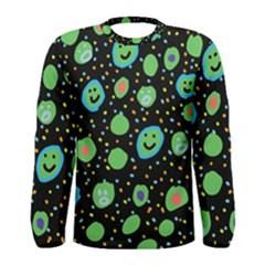 Doodle Dot Drawing Men s Long Sleeve T-shirt by Salmanaz77