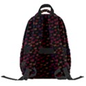 Pattern Ha Ha Ha  Abstract Black Dark Doodle Hahaha Pattern Physco Carry-on Travel Backpack View2