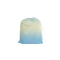 Baby Blue To Cream Yellow Bilinear Gradient Drawstring Pouch (XS) View1