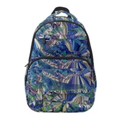 Blue Blend Carry-on Travel Backpack by kaleidomarblingart