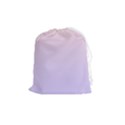 Pale Pink To Pale Violet Linear Gradient Drawstring Pouch (Medium) View1