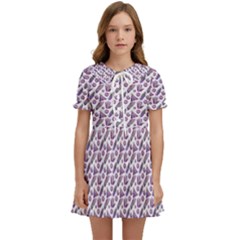 Boho Pattern 2 Kids  Sweet Collar Dress by designsbymallika