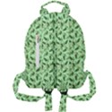 Leaves Pattern Texture Seamless Mini Full Print Backpack View2