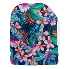 Hawaiian Flowers Hawaii Drawstring Pouch (3xl) by Cemarart
