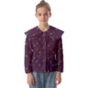 Moon Stars Pattern Kids  Peter Pan Collar Blouse View1