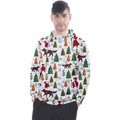 Little Red Riding Hood Seamless Men s Pullover Hoodie by Sabxi