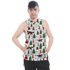 Little Red Riding Hood Seamless Men s Sleeveless Hoodie by Sabxi