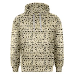 Music Melody Notes Sheet Music Men s Overhead Hoodie by Sabxi