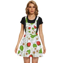 Strawberry Fruit Pattern Leaves Apron Dress by Sabxi