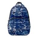 Blue, Camouflage, Cool, Navy, New, Pattern Carry-on Travel Backpack View1