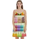 Supermarket Shelf Products Snacks Mini Camis Dress With Pockets View1