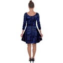 Doctor Who Tardis Quarter Sleeve Skater Dress View2