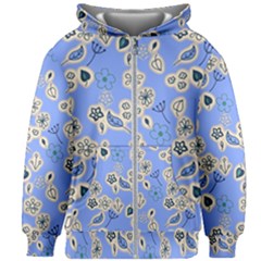 Abstract Pattern Kids  Zipper Hoodie Without Drawstring by Sabxi