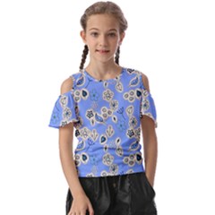 Abstract Pattern Kids  Butterfly Cutout T-shirt by Sabxi