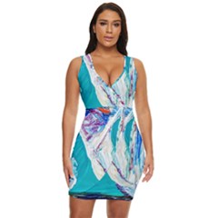 Sailing Boat Draped Bodycon Dress by bestdesignintheworld