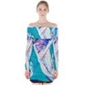 sailing boat Long Sleeve Off Shoulder Dress View1
