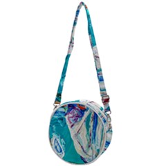 Sailing Boat Crossbody Circle Bag by bestdesignintheworld