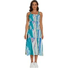 Sailing Boat Sleeveless Shoulder Straps Boho Dress by bestdesignintheworld