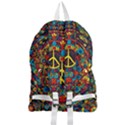Peace Abstract Pattern Creative Drawing Foldable Lightweight Backpack View2