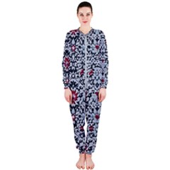 Gothic Leaf Pattern 6 Onepiece Jumpsuit (ladies) by violetheavensky