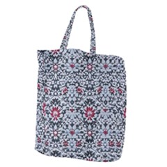 Gothic Leaf Pattern 6 Giant Grocery Tote by violetheavensky