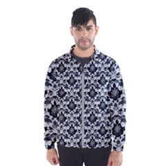 Gothic Leaf Pattern Men s Windbreaker by violetheavensky