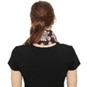 Mid Century Retro Floral 1970s 1960s Pattern 106 Face Covering Bandana (Triangle) View2