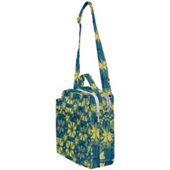 Royal Fractal Pattern 2 Crossbody Day Bag by violetheavensky