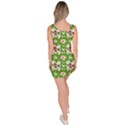Retro 1880s Flowers Pattern 4 Bodycon Dress View4