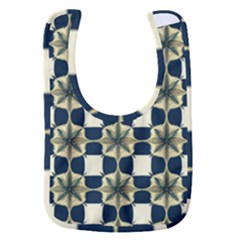 Royal Fractal Pattern Baby Bib by violetheavensky