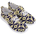 Royal Fractal Pattern 3 Men s Velcro Strap Shoes View3