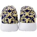 Royal Fractal Pattern 3 Men s Velcro Strap Shoes View4