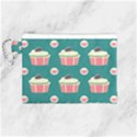 Retro 40s 50s Cupcake Pattern 2 Canvas Cosmetic Bag (Medium) View1